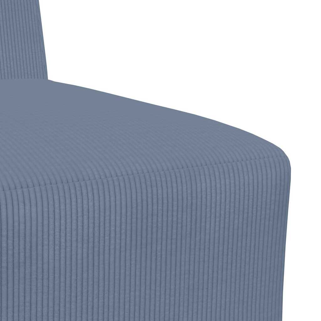 Modulaire Bankeenheid Armlos 55 X 74 X 82 Cm Katoen Stof