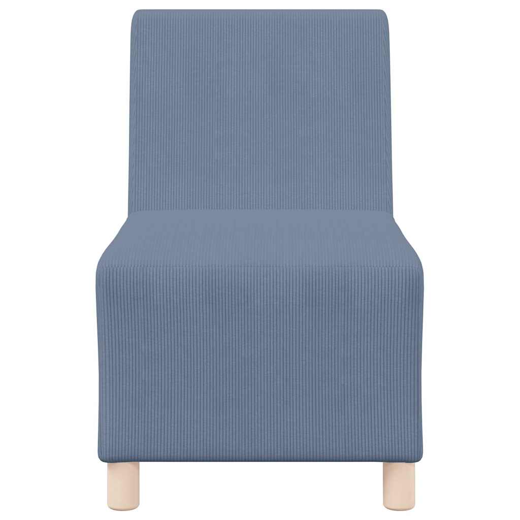 Modulaire Bankeenheid Armlos 55 X 74 X 82 Cm Katoen Stof