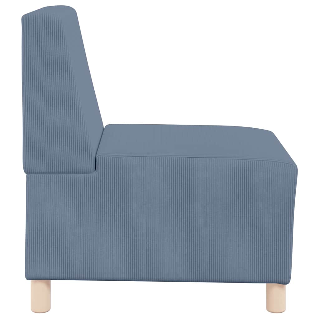 Modulaire Bankeenheid Armlos 55 X 74 X 82 Cm Katoen Stof