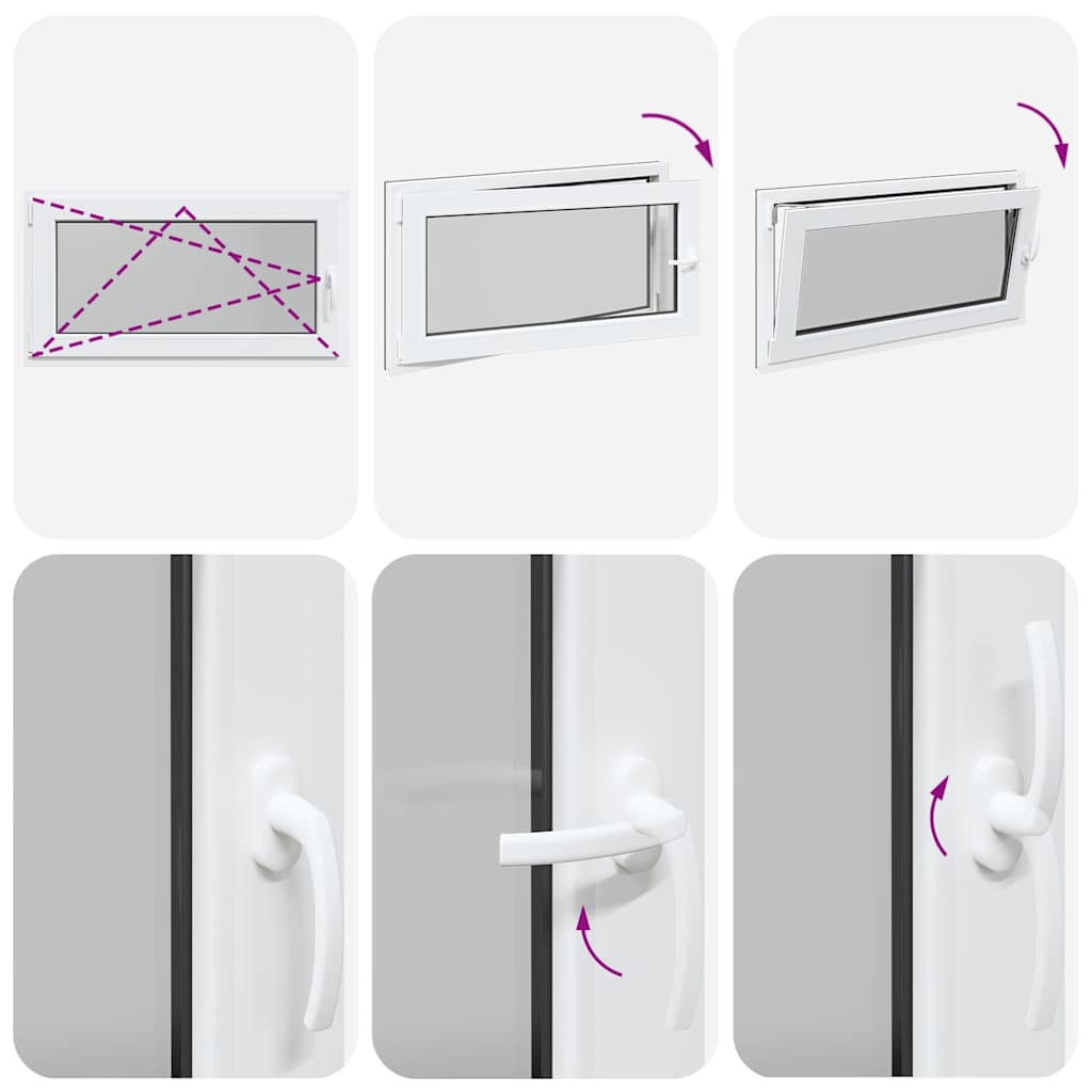 Kelderraam Risor 110X60 Cm Draaikiep-Draai Din Links