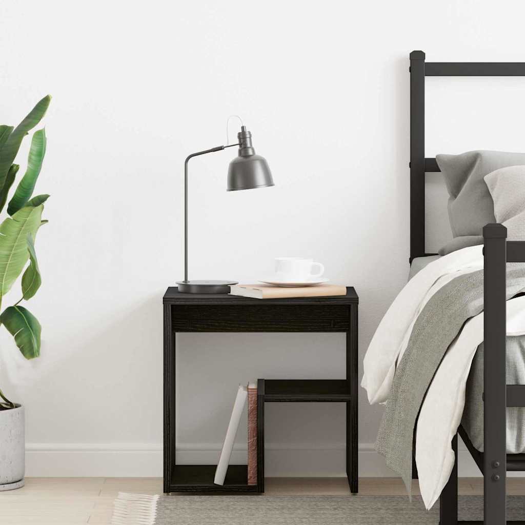 Nachtkastje 40 X 30 X 40 Cm Bewerkt Hout