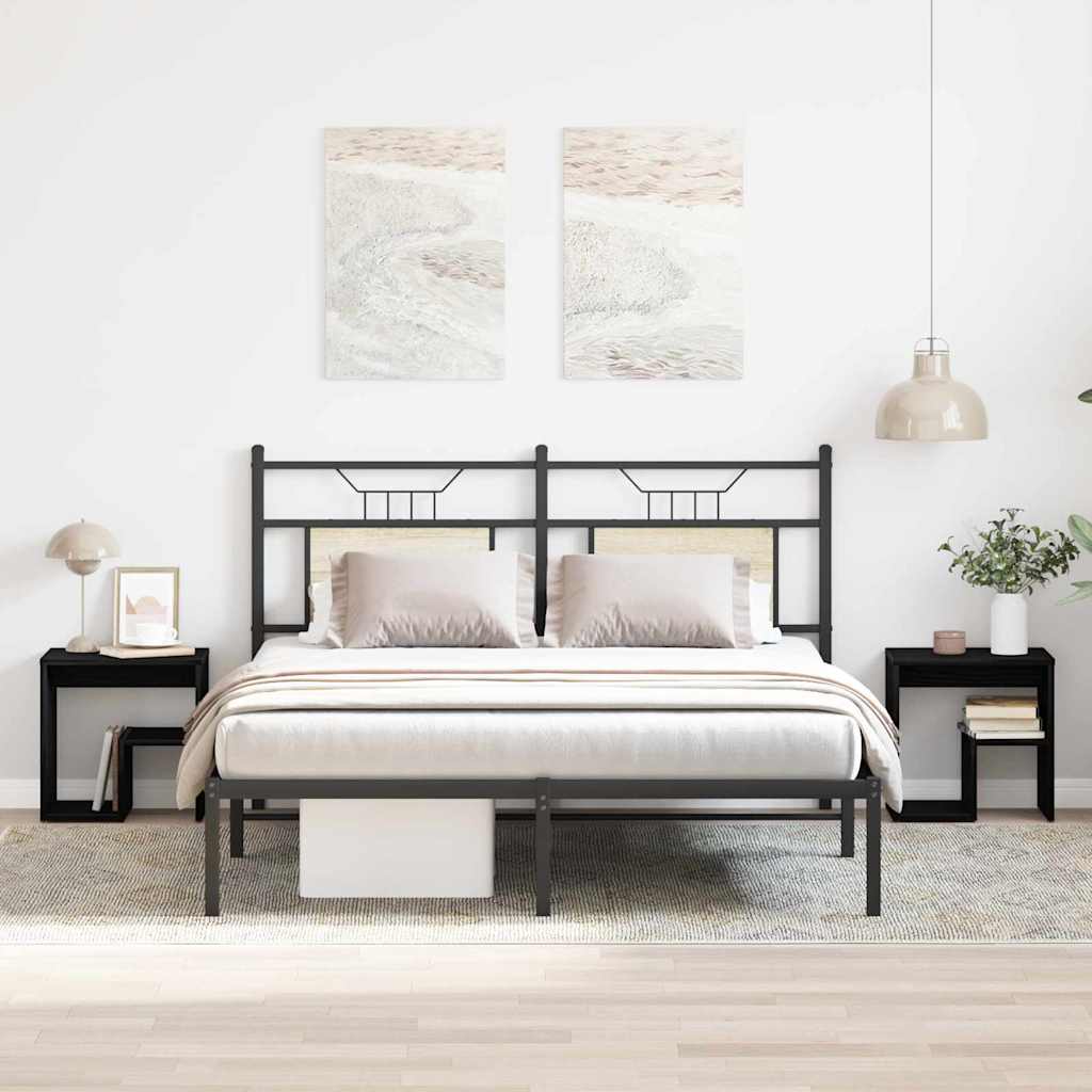 Nachtkastje 40 X 30 X 40 Cm Bewerkt Hout