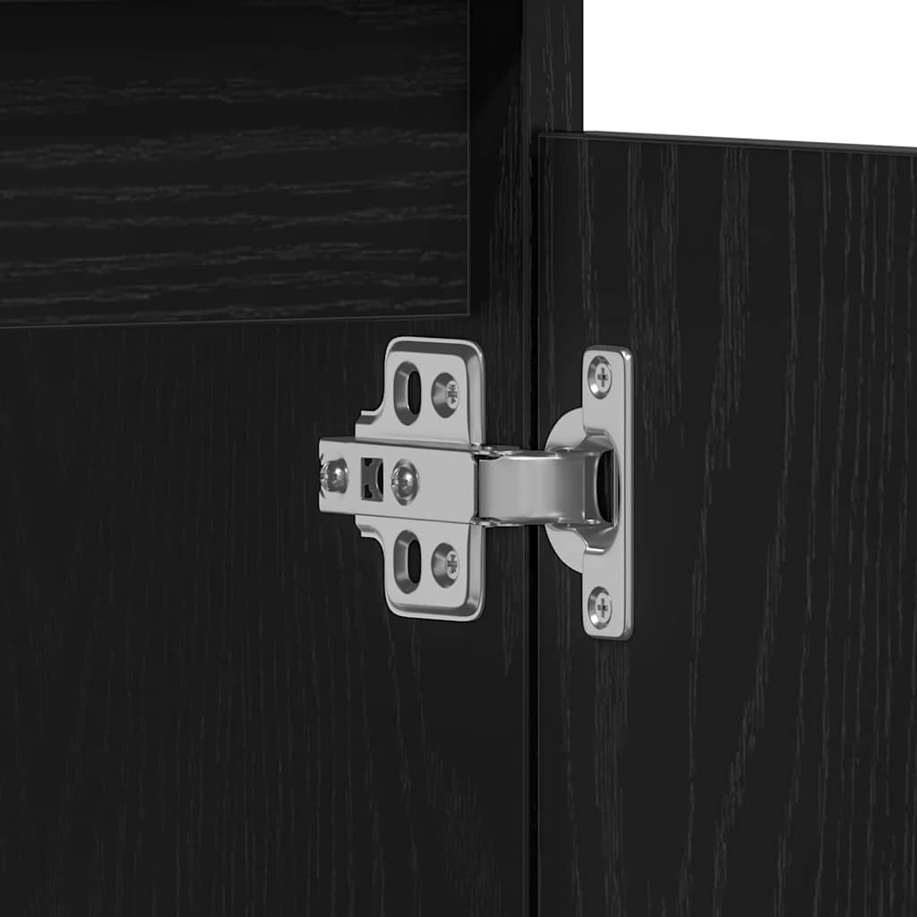 Wastafelkast Met Lade 80 X 33 X 60 Cm Bewerkt Hout