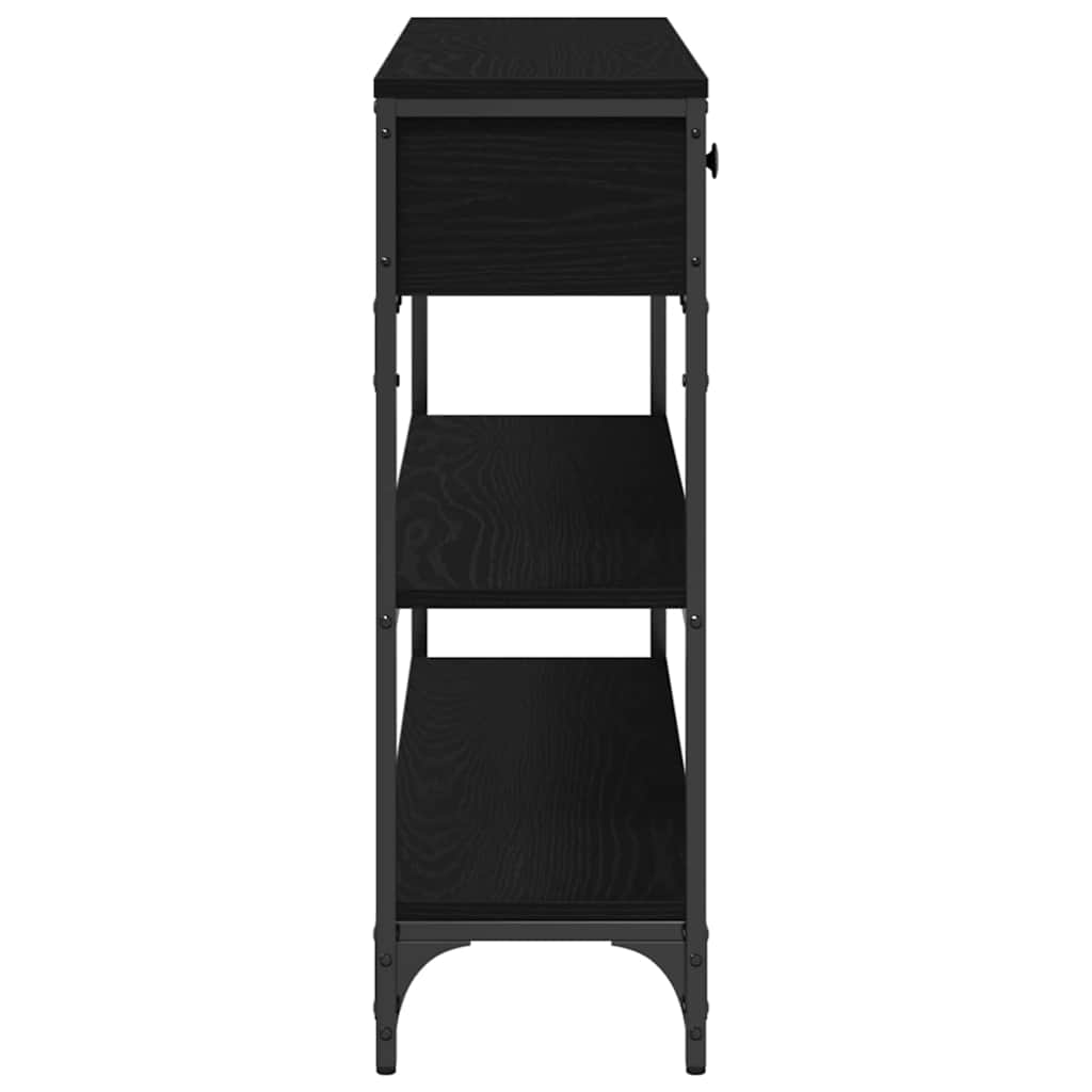 Console Tafel Met Lade Met Plank 100 X 25 X 75 Cm