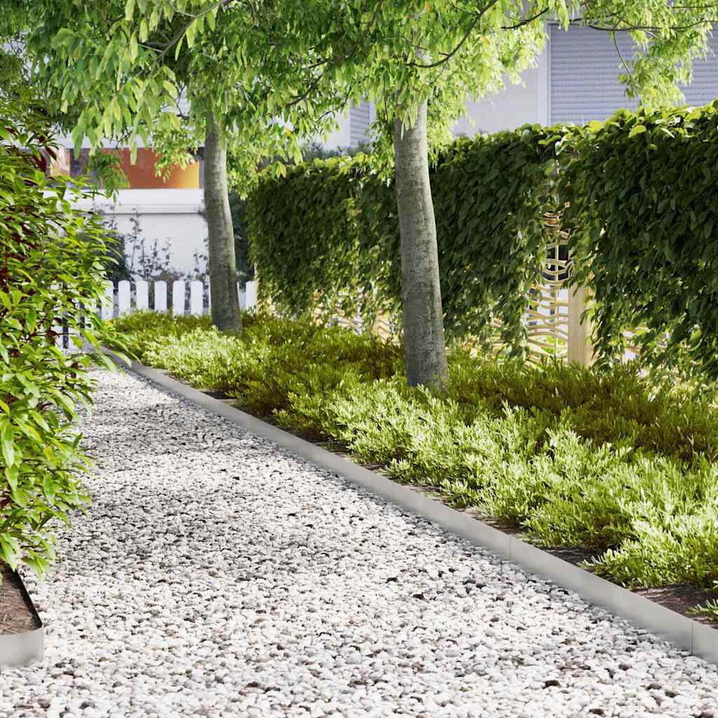 Gazonranden 30 Pcs Bruin 100 X 0.5 X 30 Cm