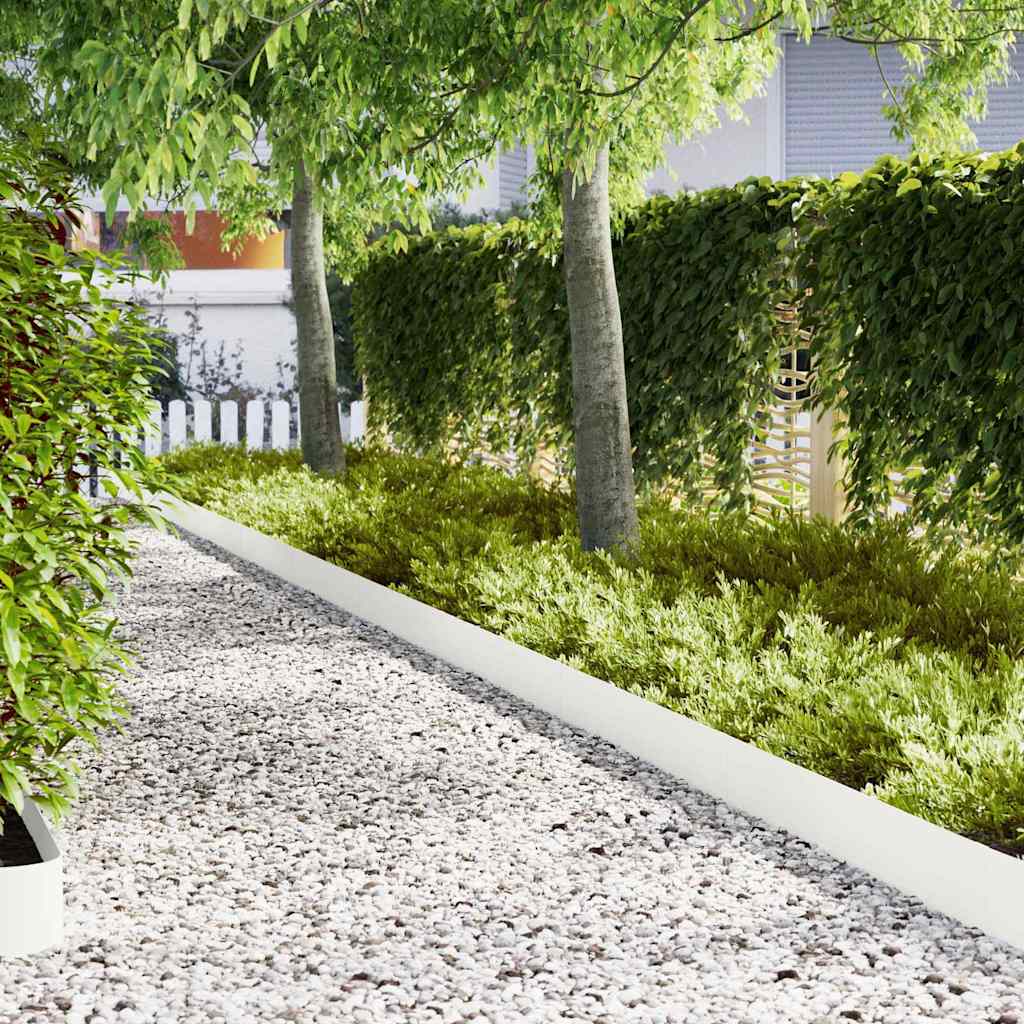 Gazonranden 30 Pcs Bruin 100 X 0.5 X 30 Cm