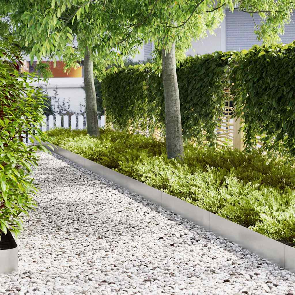 Gazonranden 30 Pcs Bruin 100 X 0.5 X 30 Cm