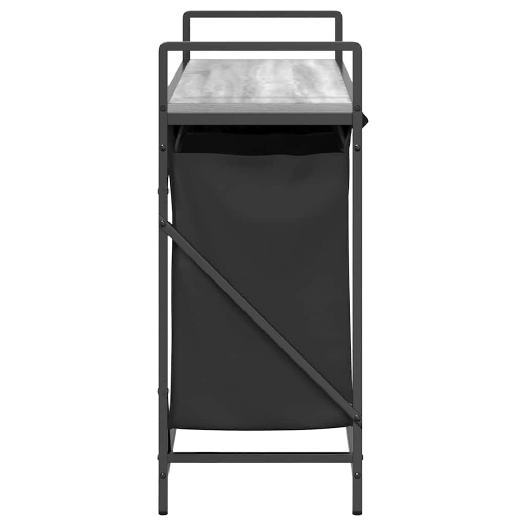 Wasmand 3 Vakken Met Plank Eiken