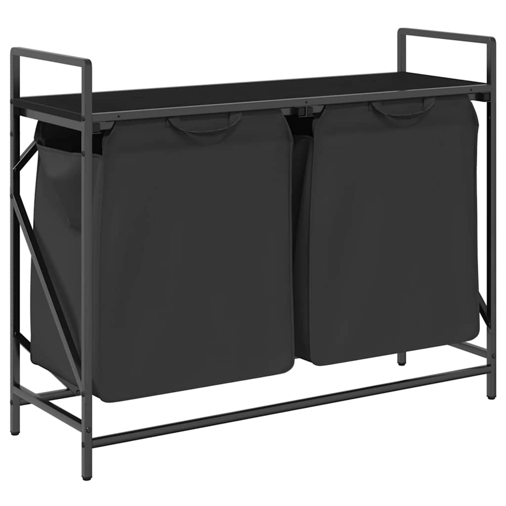 Wasmand 2 Vakken Met Plank Kleurig