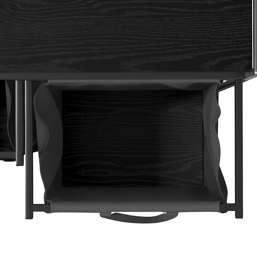 Wasmand 2 Vakken Met Plank Kleurig