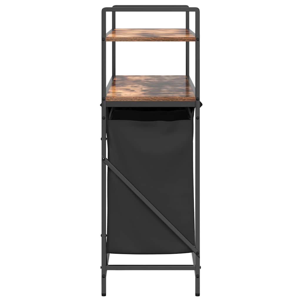 Wasmand 3 Vakken Met Planken Kleurig