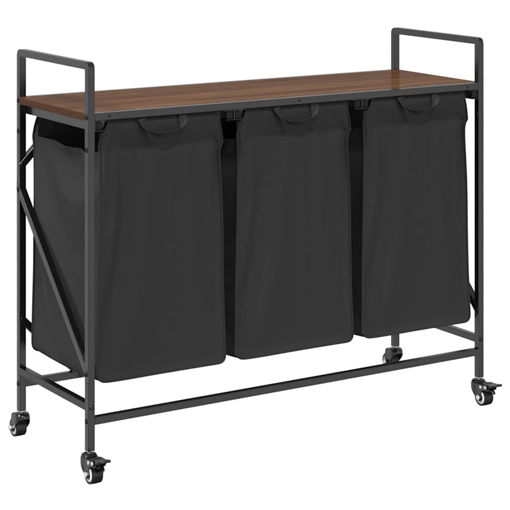 Wasmand 3 Vakken Met Planken Ig