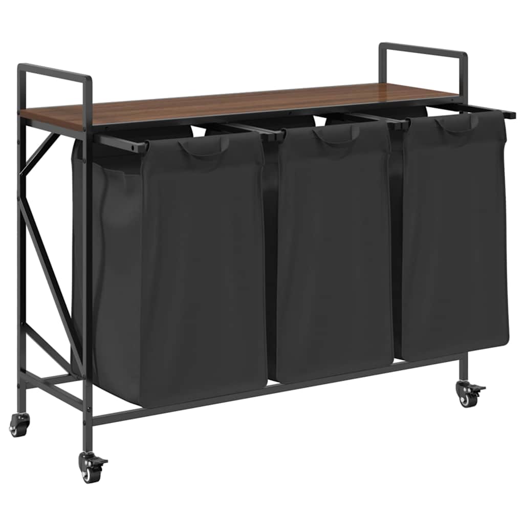 Wasmand 3 Vakken Met Planken Ig