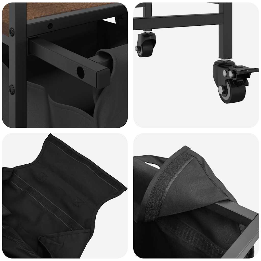 Wasmand 3 Vakken Met Planken Ig