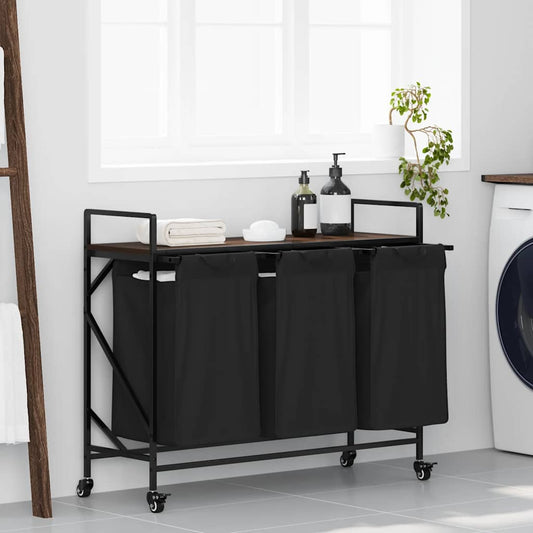 Wasmand 3 Vakken Met Planken Ig