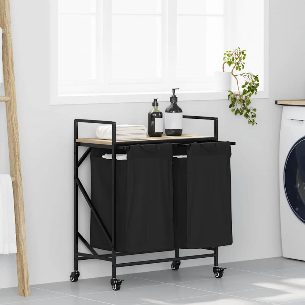 Wasmand 3 Vakken Met Planken Ig