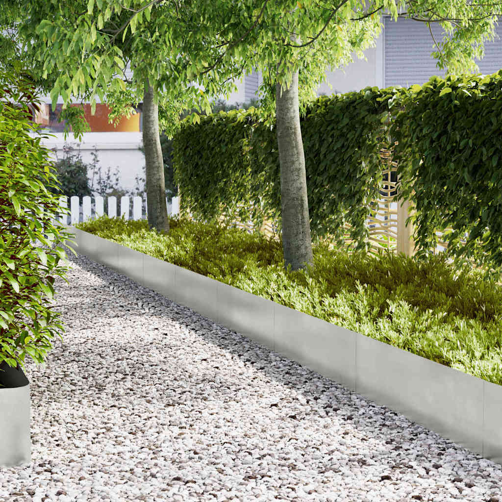 Gazonranden 30 Pcs Bruin 100 X 0.5 X 30 Cm