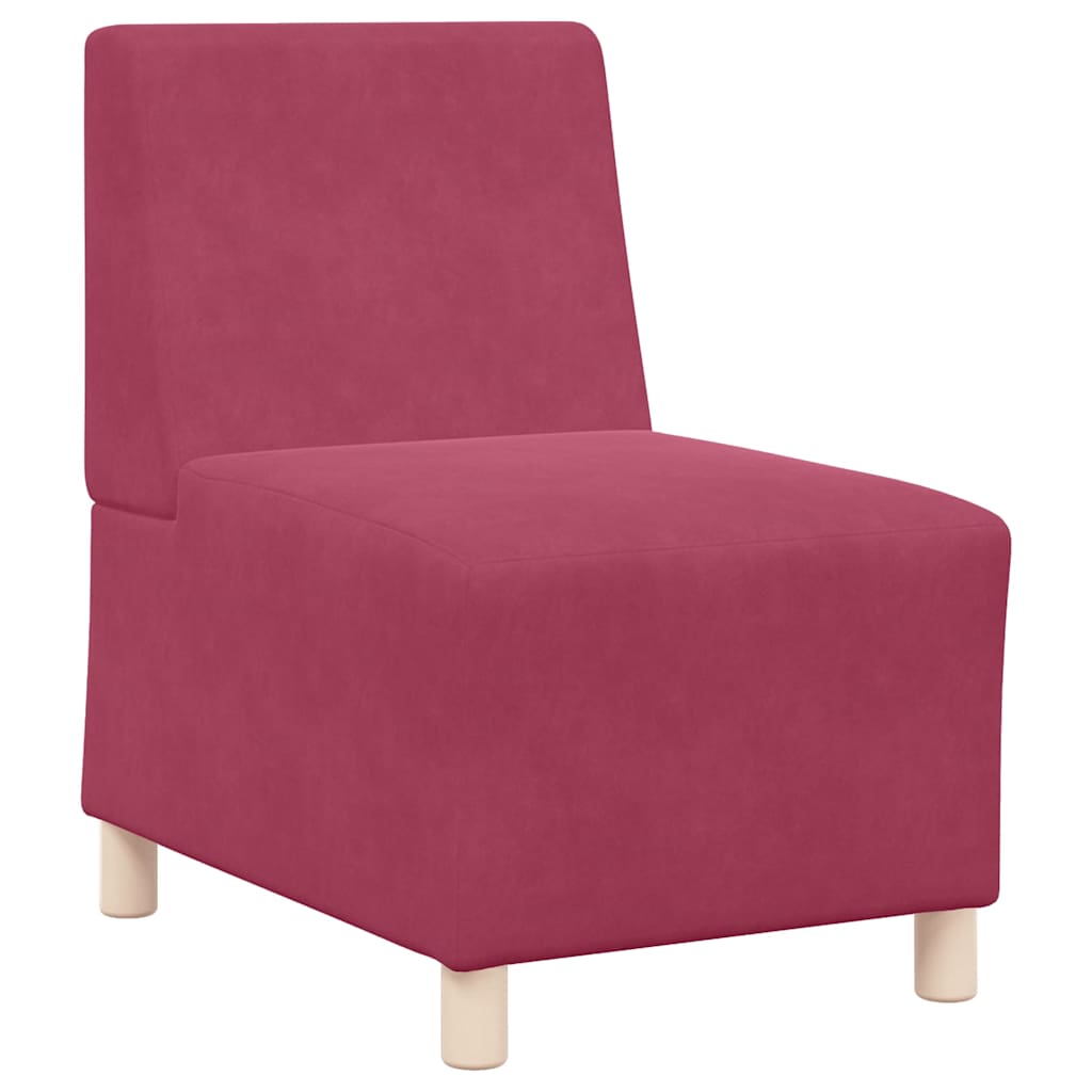 Modulaire Bankeenheid Armlos 2 Pcs 55 X 74 X 82 Cm