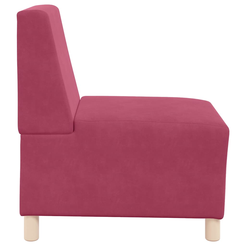 Modulaire Bankeenheid Armlos 2 Pcs 55 X 74 X 82 Cm