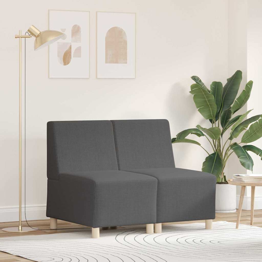 Modulaire Bankeenheid Armlos 2 Pcs 55 X 74 X 82 Cm