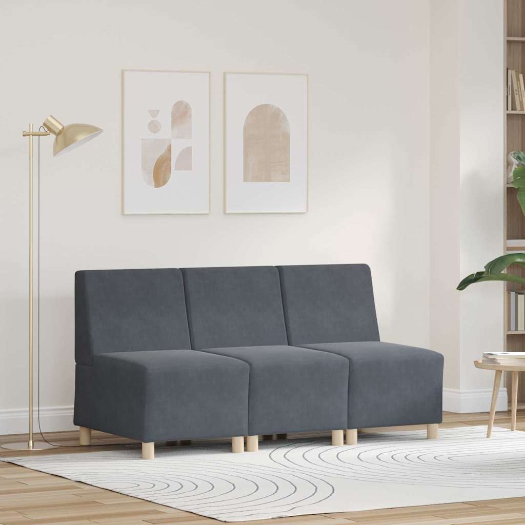Modulaire Bankeenheid Armlos 3 Pcs 55 X 74 X 82 Cm