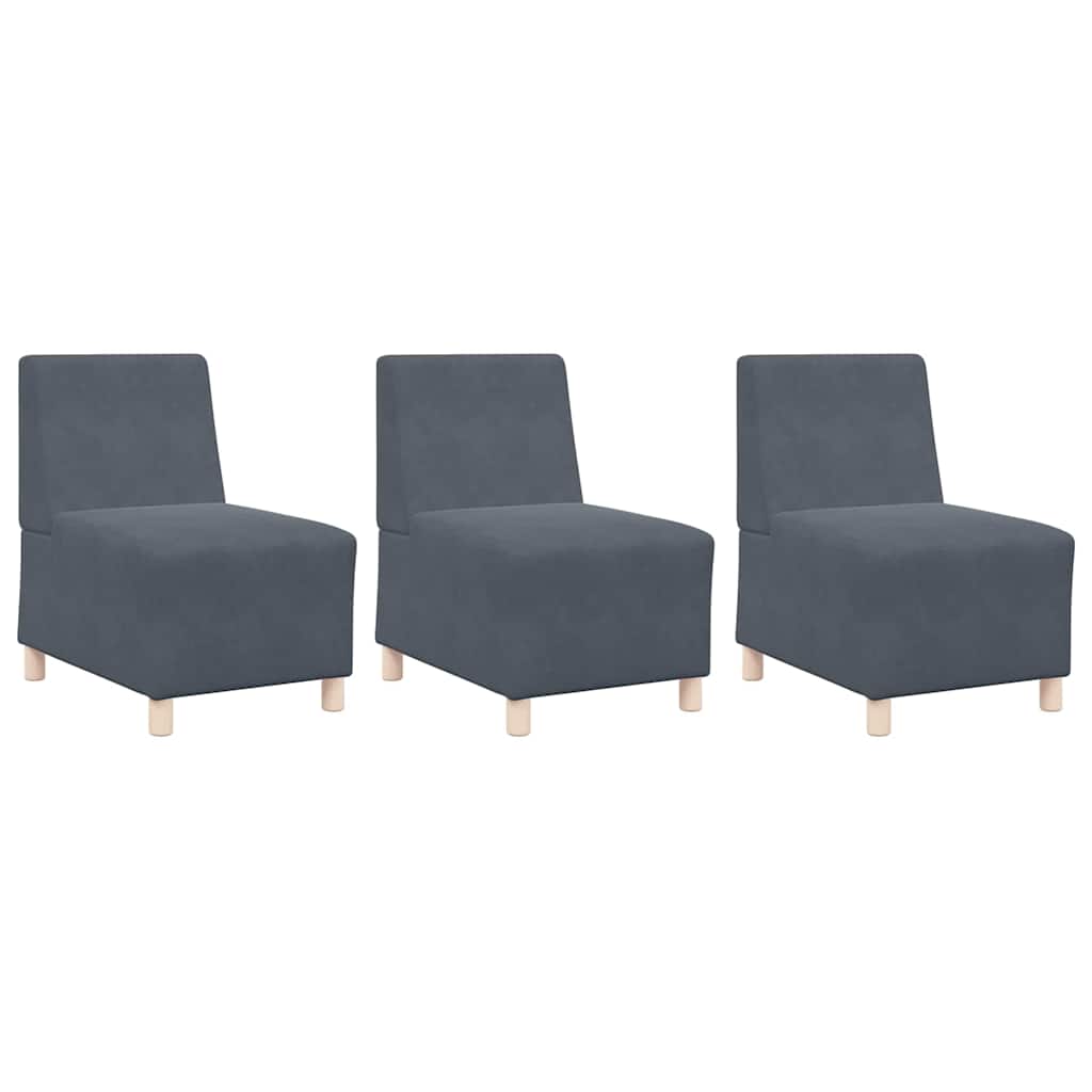 Modulaire Bankeenheid Armlos 3 Pcs 55 X 74 X 82 Cm