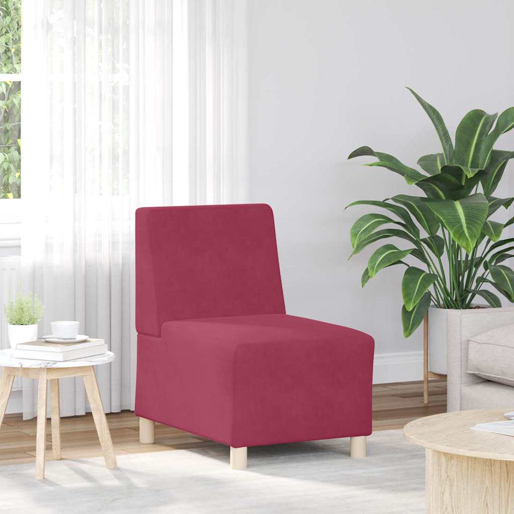 Modulaire Bankeenheid Armlos 3 Pcs 55 X 74 X 82 Cm