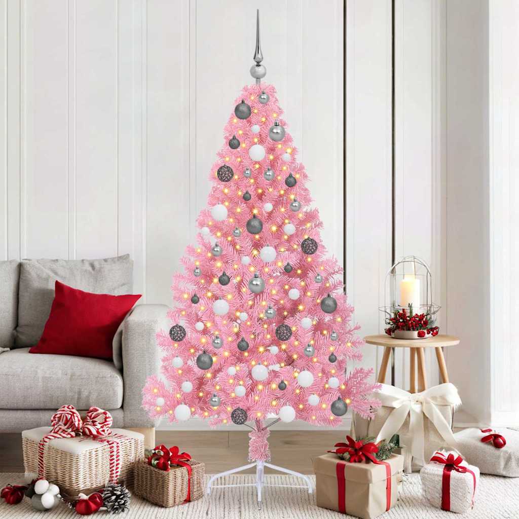 Kunst Kerstboom Met Verlichting Met 300 Led Pvc