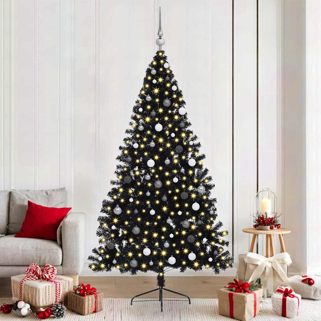 Kunst Kerstboom Met Verlichting Met 300 Led Pvc