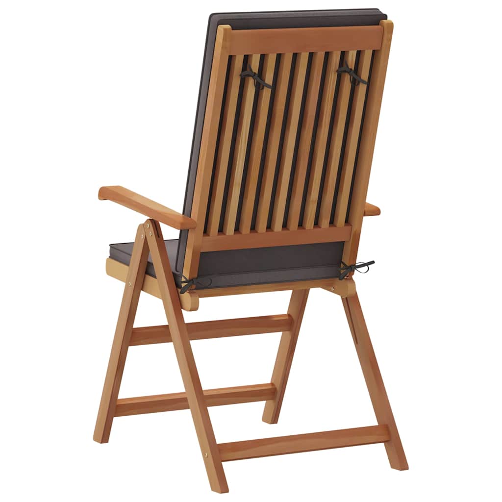 Tuinstoel 6 Pcs Bruin 57 X 71.5 X 104Cm Massief Teakhout