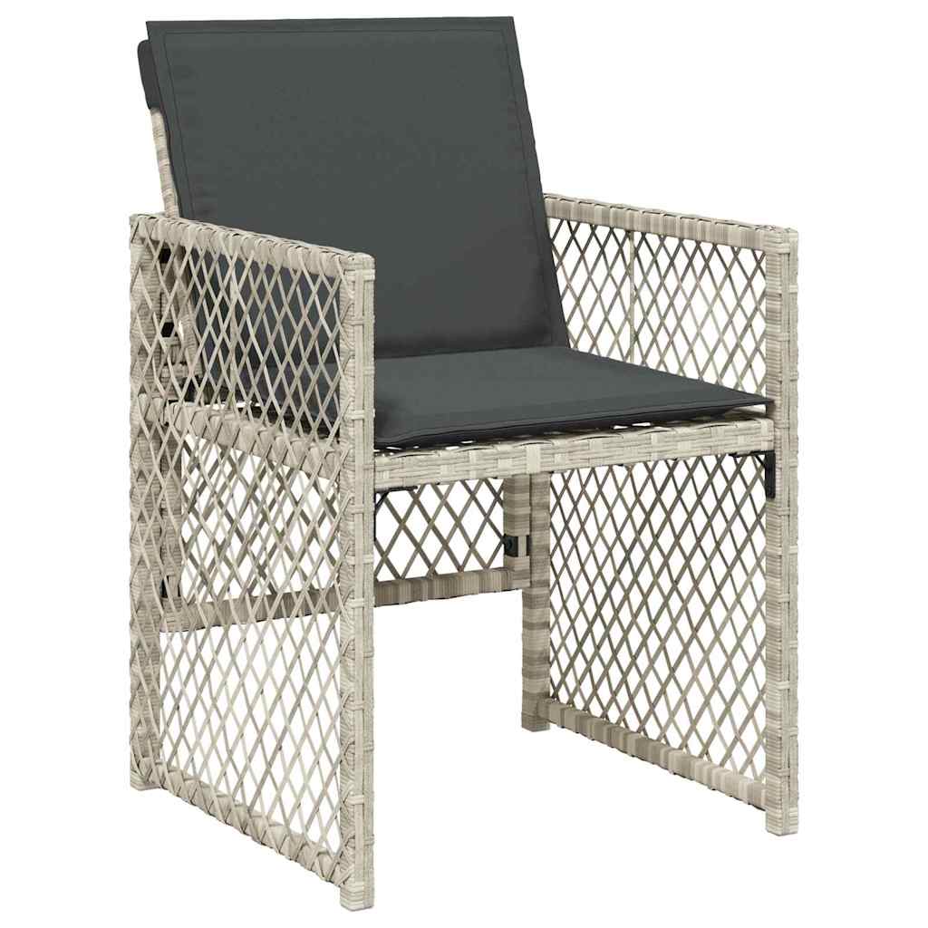 Tuin Eetset 5 Pcs Poly Rattan