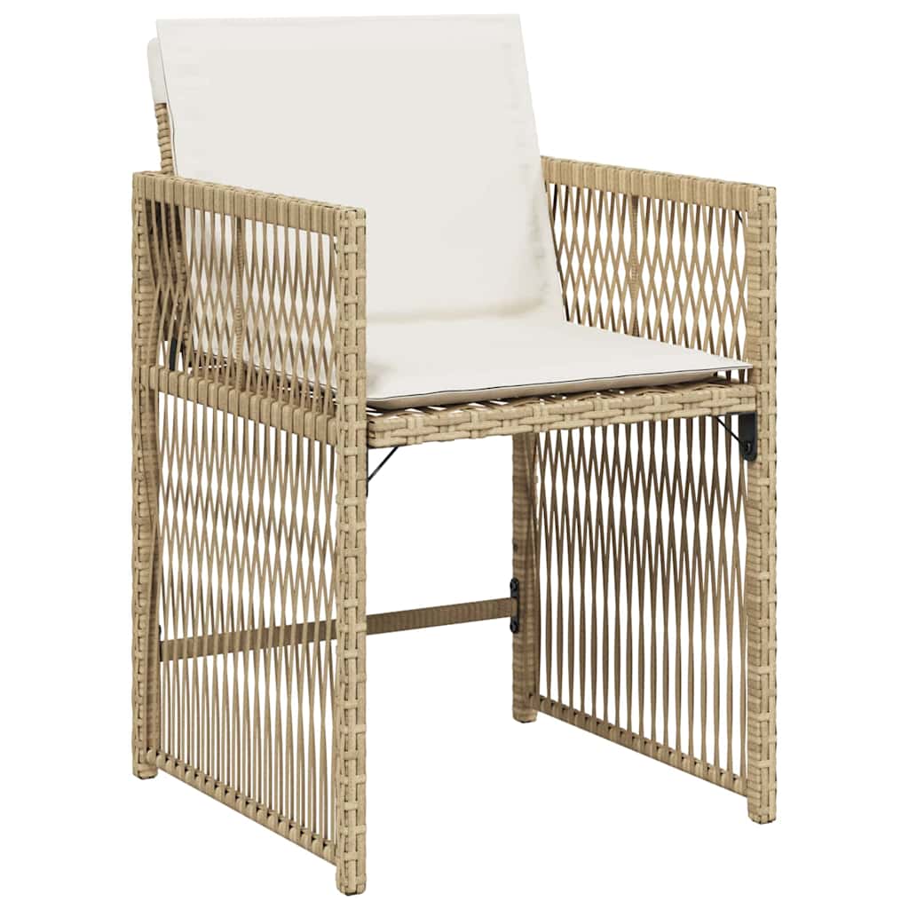 Tuin Eetset 5 Pcs Poly Rattan