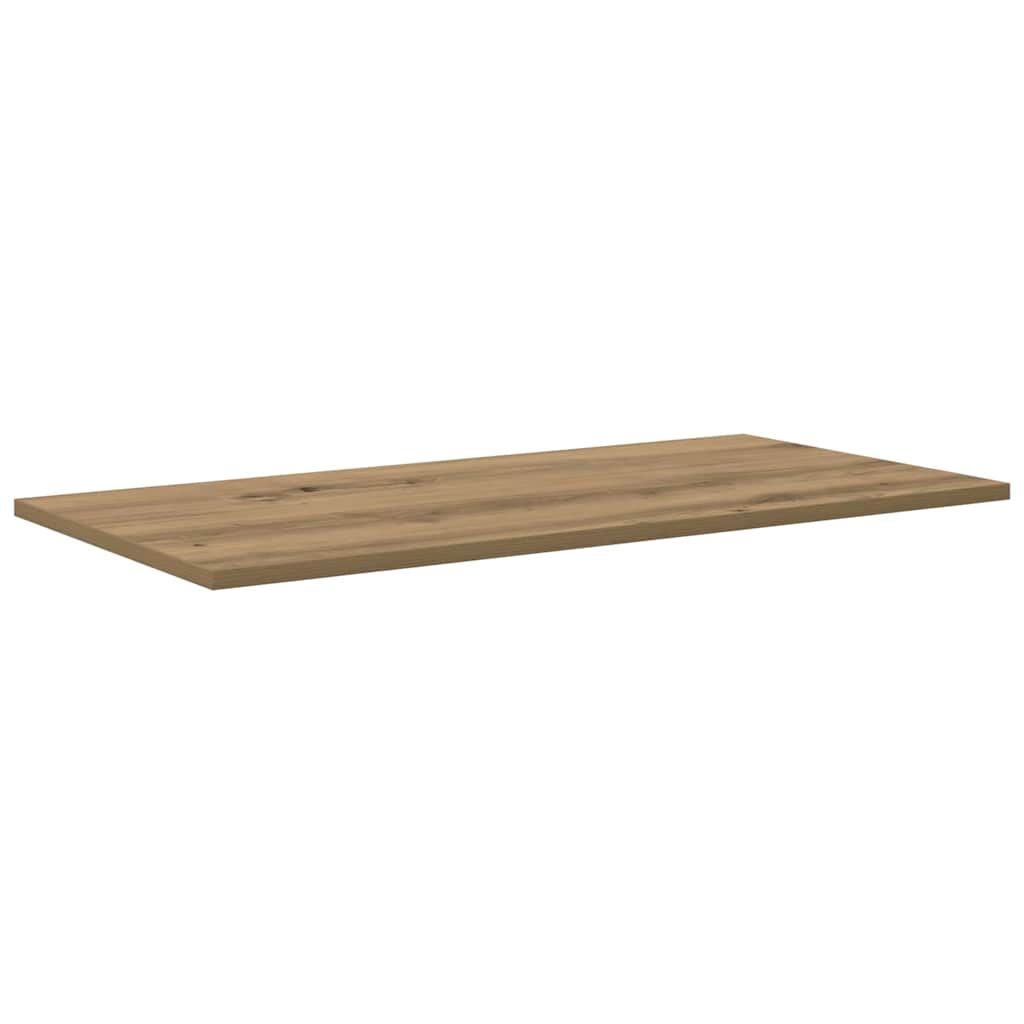 Boekenplank Bord 4 Pcs Bruin Bewerkt Hout Artisanaal Eikenkleurig
