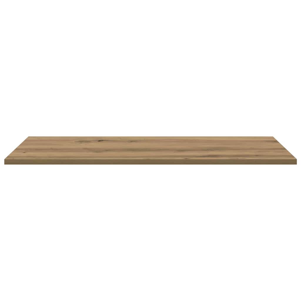 Boekenplank Bord 4 Pcs Bruin Bewerkt Hout Artisanaal Eikenkleurig
