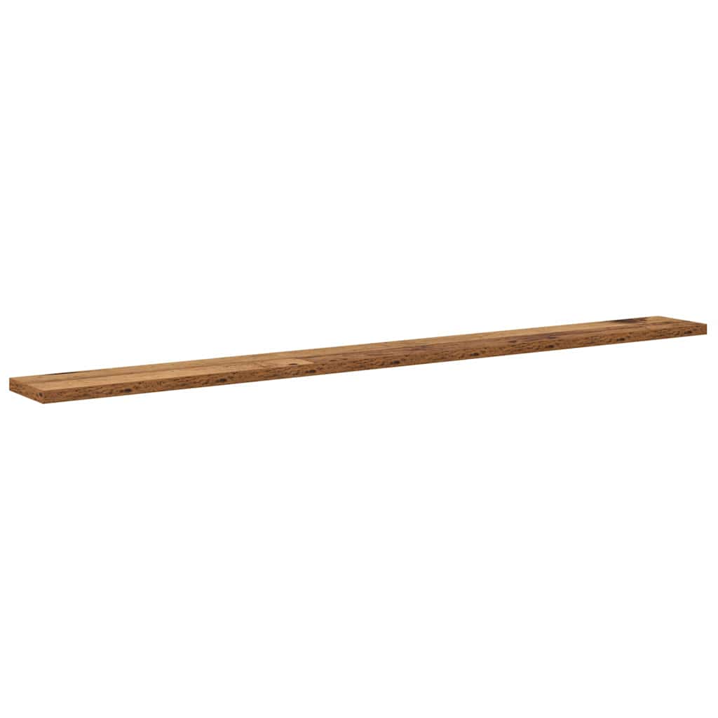Boekenplank Bord 4 Pcs Bruin Bewerkt Hout Oud Hout