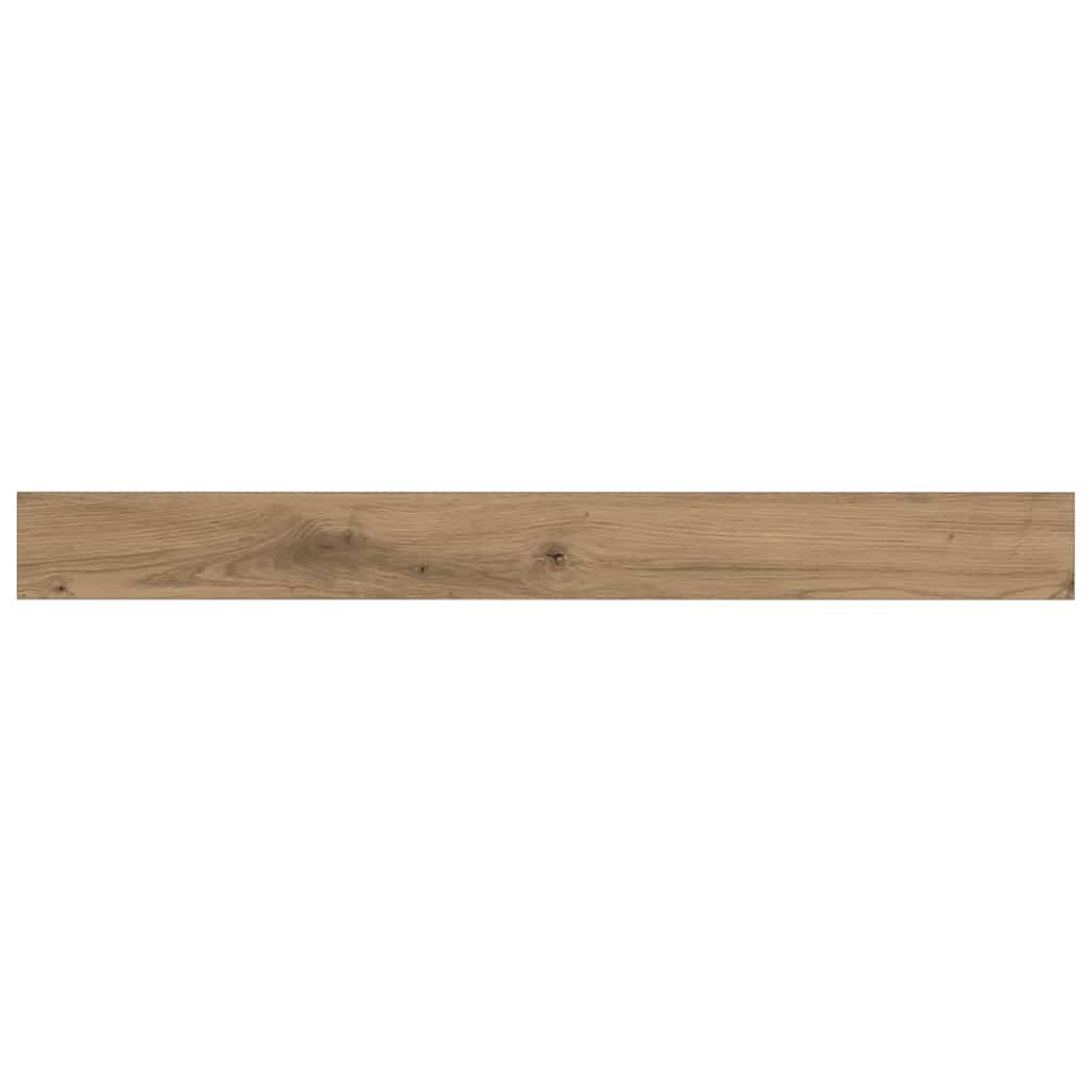 Boekenplank Bord 4 Pcs Bruin Bewerkt Hout Artisanaal Eikenkleurig