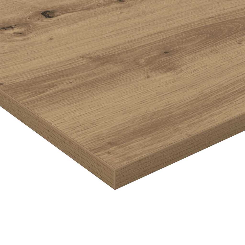 Boekenplank Bord 4 Pcs Bruin Bewerkt Hout Artisanaal Eikenkleurig