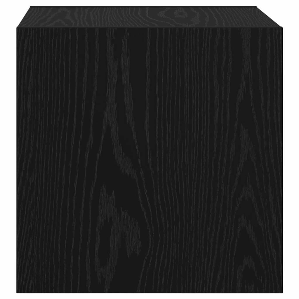 Wandkast Met Plank 37 X 37 X 37 Cm Bewerkt Hout