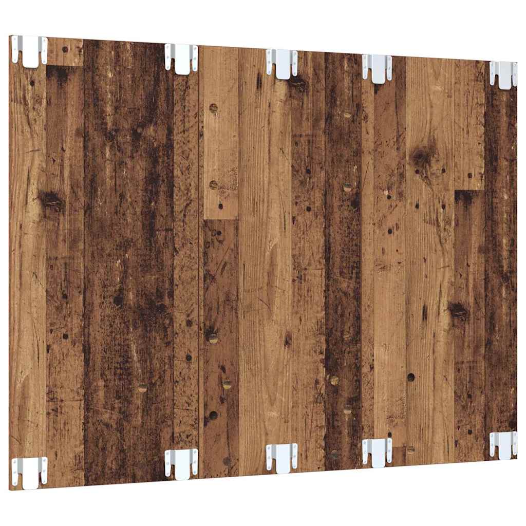 Wand Tv Kast 120 X 23.5 X 90 Cm Bewerkt Hout