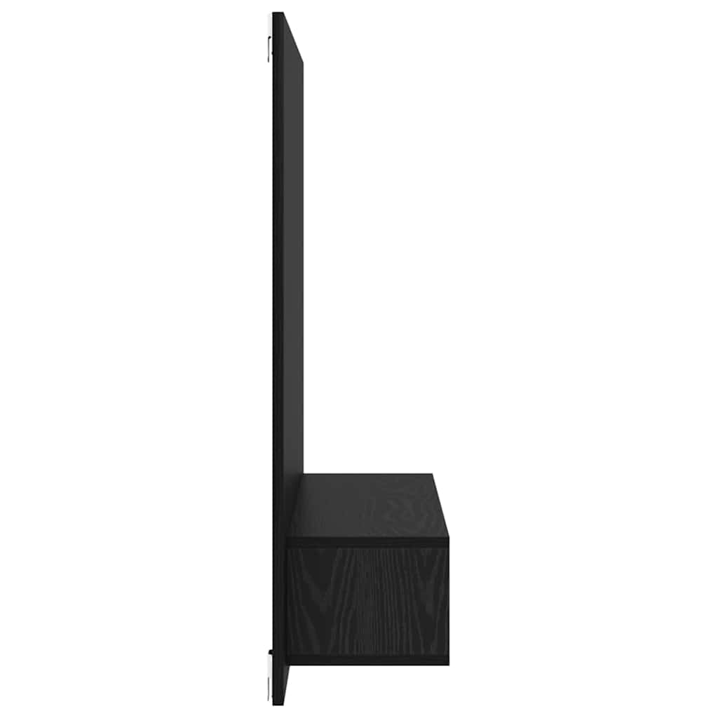 Wand Tv Kast 120 X 23.5 X 90 Cm Bewerkt Hout