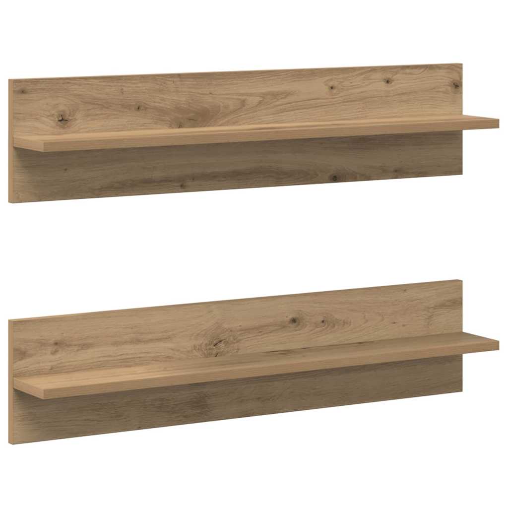 Wandplanken 2 Pcs 80 X 11,5 X 18 Cm