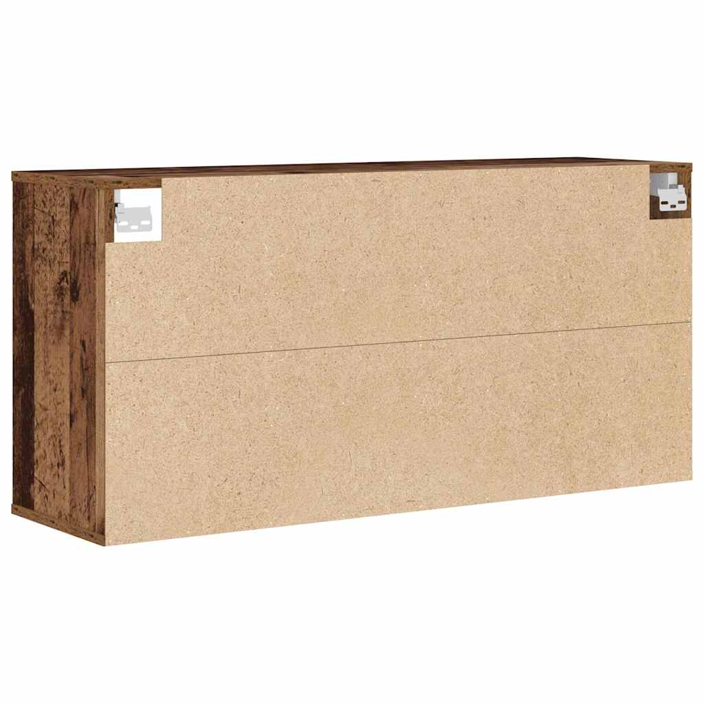 Schoenenkast Met Plank Bewerkt Hout