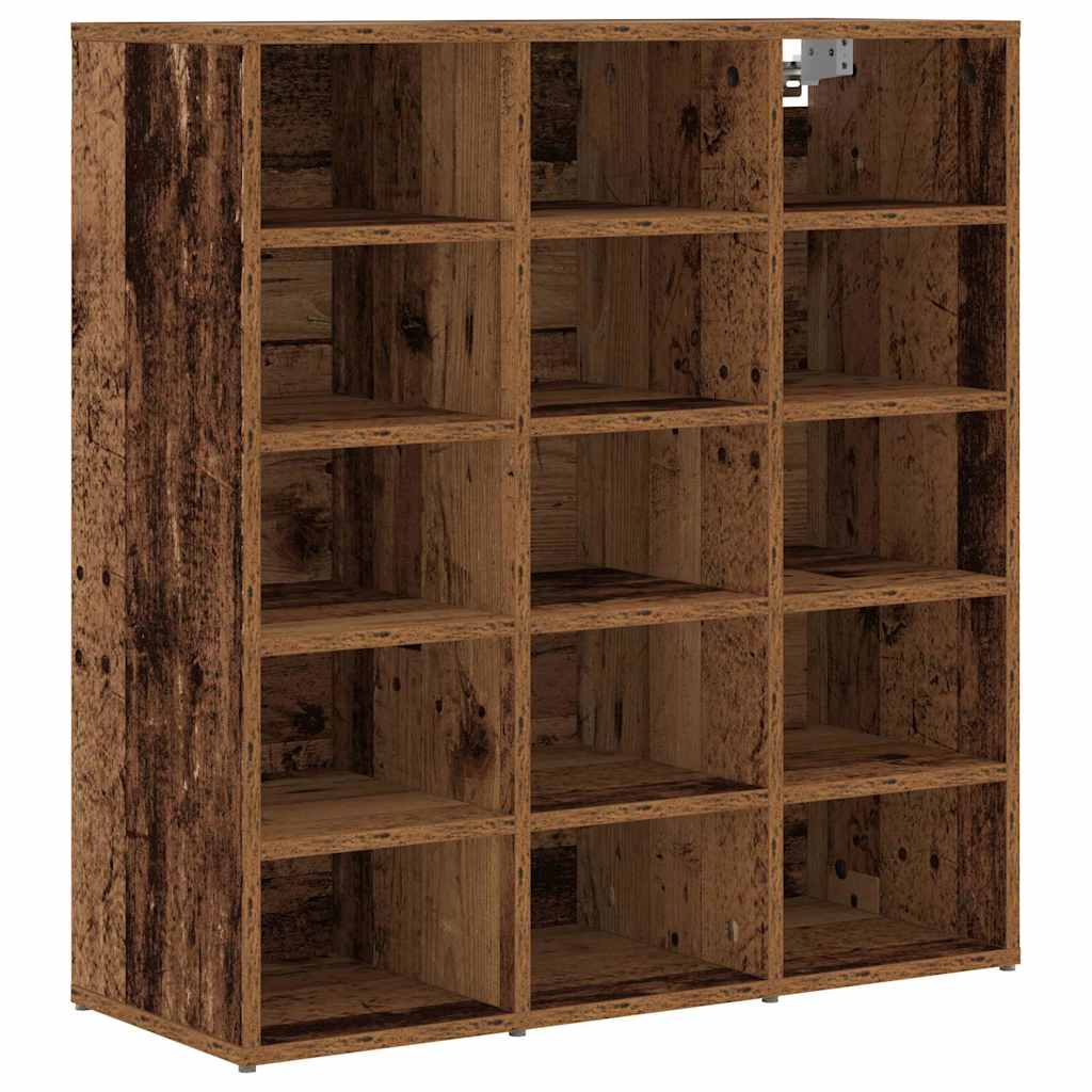 Schoenenkast Bewerkt Hout