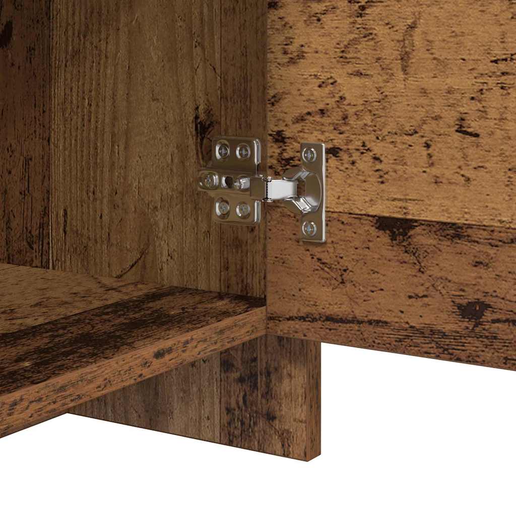 Nachtkastje 45 X 34 X 44.5 Cm Bewerkt Hout