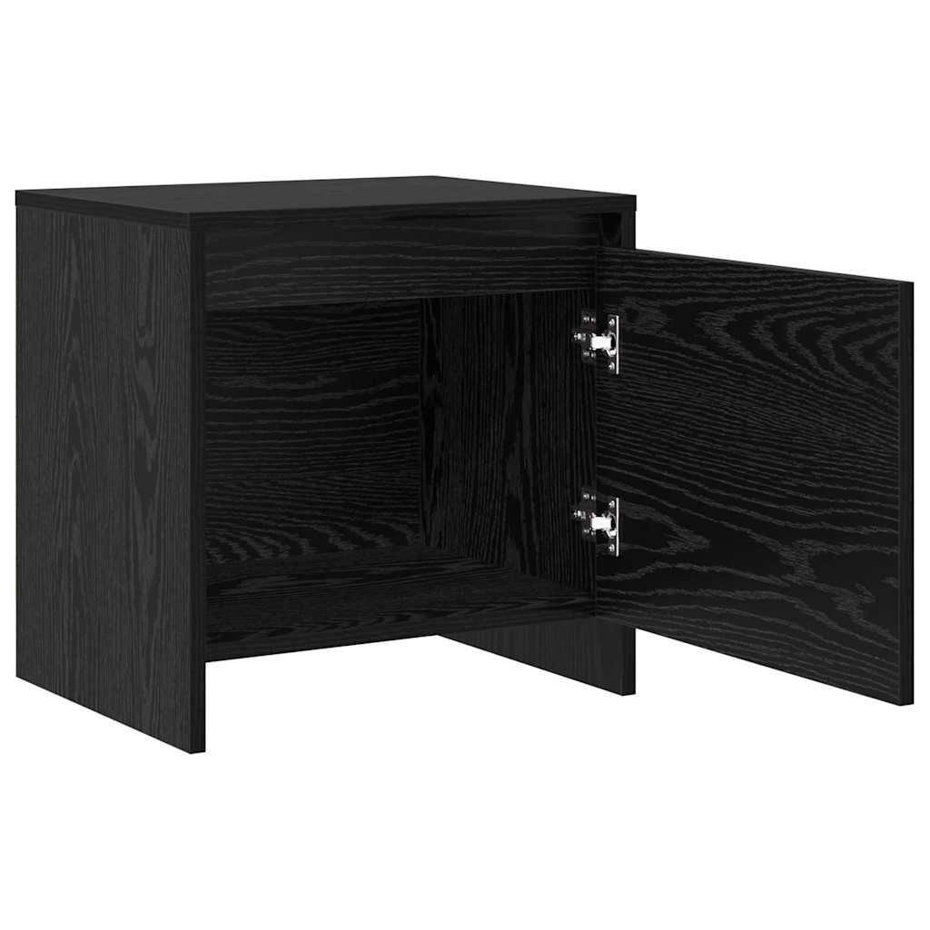 Nachtkastje 45 X 34 X 44.5 Cm Bewerkt Hout