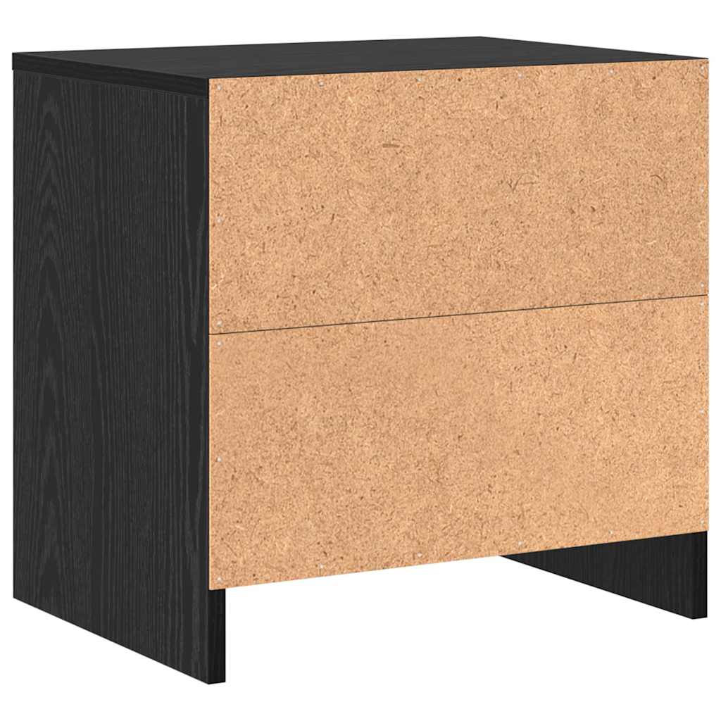 Nachtkastje 45 X 34 X 44.5 Cm Bewerkt Hout