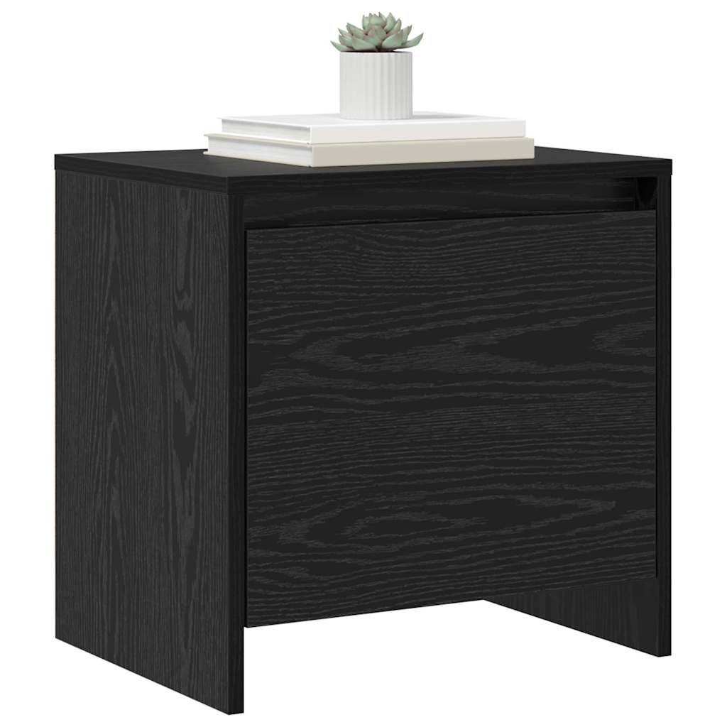 Nachtkastje 45 X 34 X 44.5 Cm Bewerkt Hout