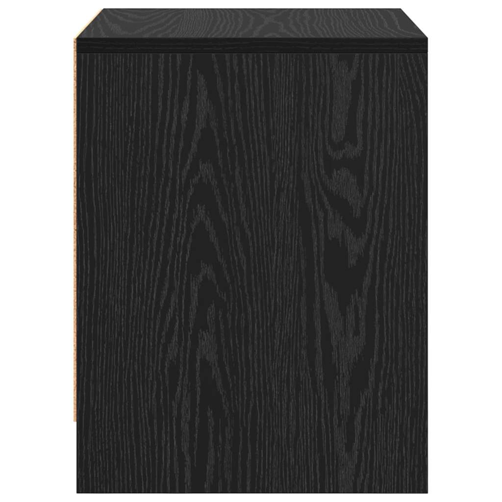 Nachtkastje 45 X 34 X 44.5 Cm Bewerkt Hout