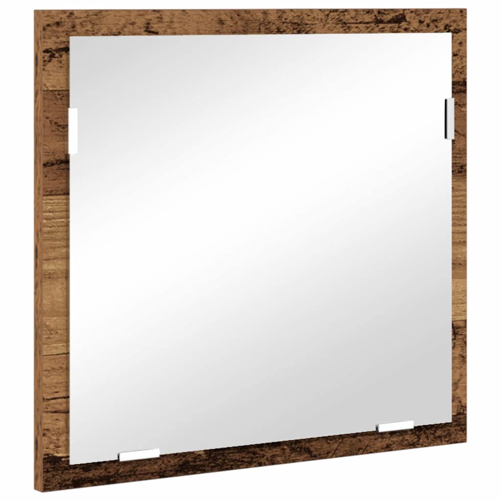 Badkamer Kast Met Lade 41 X 38.5 X 48 Cm Bewerkt Hout