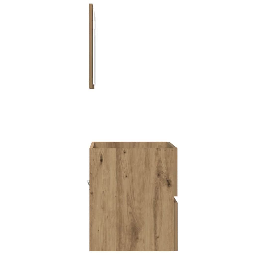 Badkamerkast Artisan Eiken 41 X 38.5 X 45 Cm Bewerkt Hout